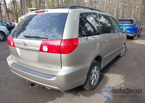 2008 Toyota Sienna Le z USA, uszkodzony, nr VIN 5TDZK23C28S214936